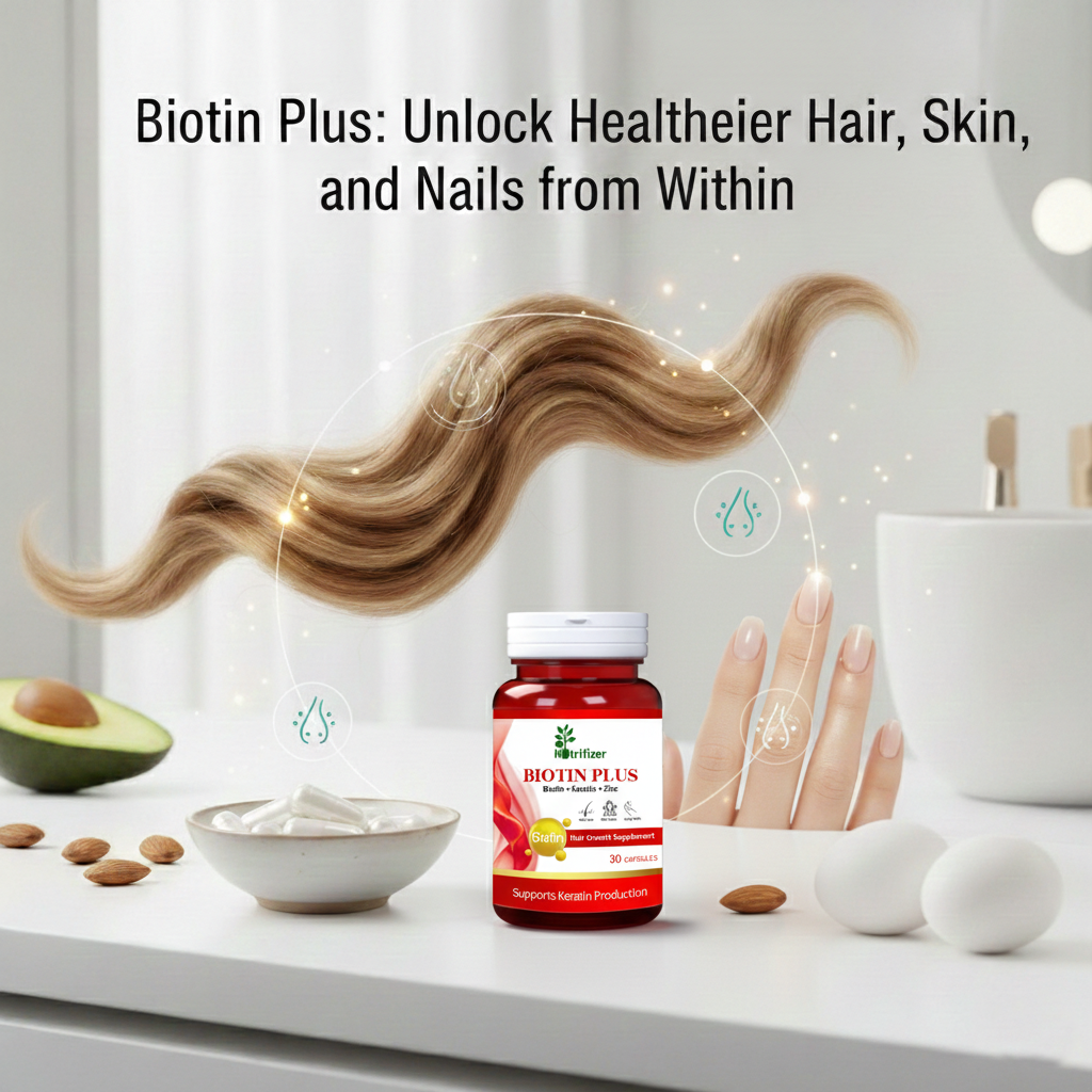 Biotin Plus: Unlock Healthier Hair, Skin, and Nails from Within